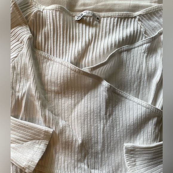 ZARA Cross Ribbed Longsleeve - Picture 3 of 3